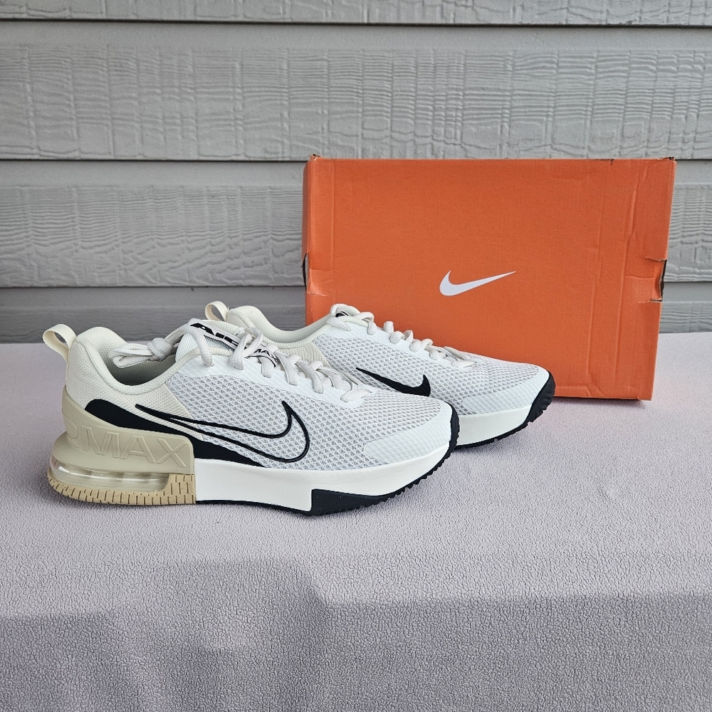 Nike Air Max Alpha Trainer 6 Men SZ 10.5 Sail Black Coconut Training FQ1833-100